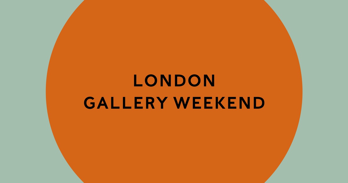 Podcast London Gallery Weekend