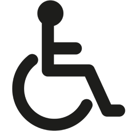 accessibility wheelchair icon